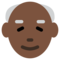 Old Man - Black emoji on Twitter